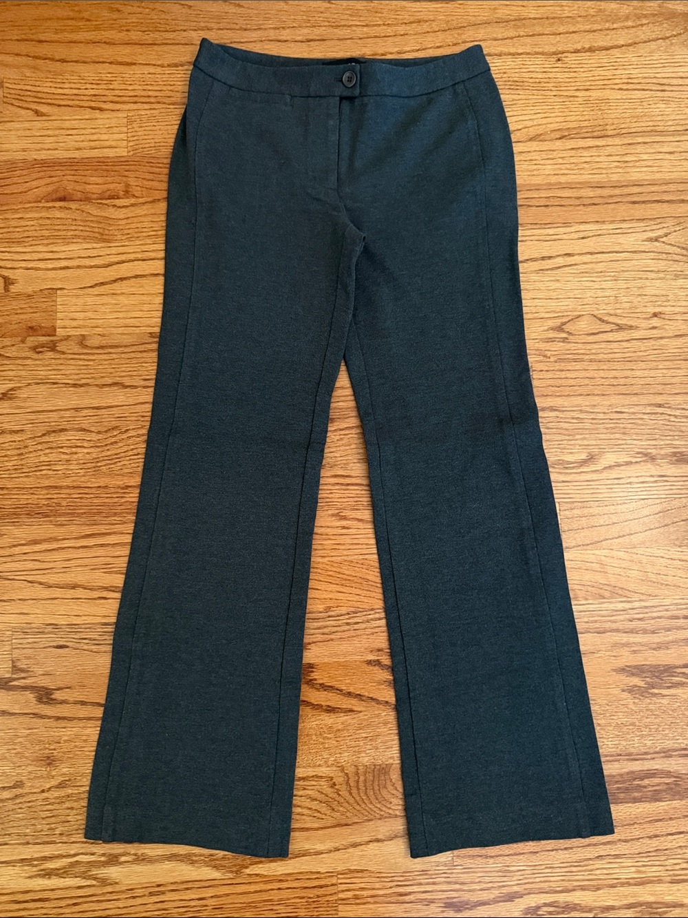 Talbots Dark Gray Knit Bootcut Pants for